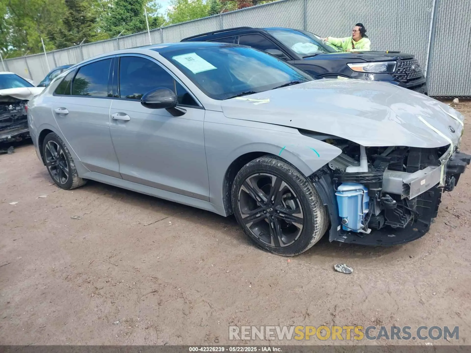 1 Photograph of a damaged car 5XXG64J26MG070482 KIA K5 2021