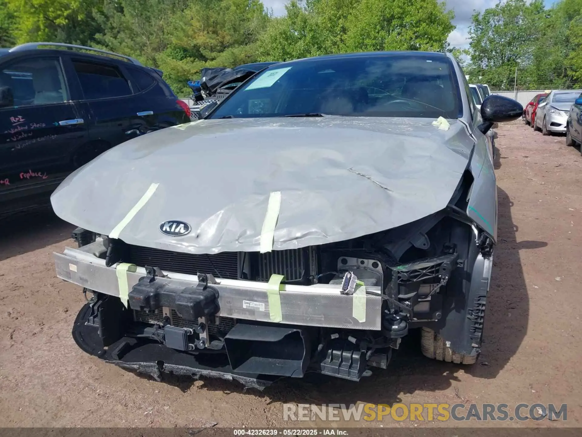 6 Photograph of a damaged car 5XXG64J26MG070482 KIA K5 2021