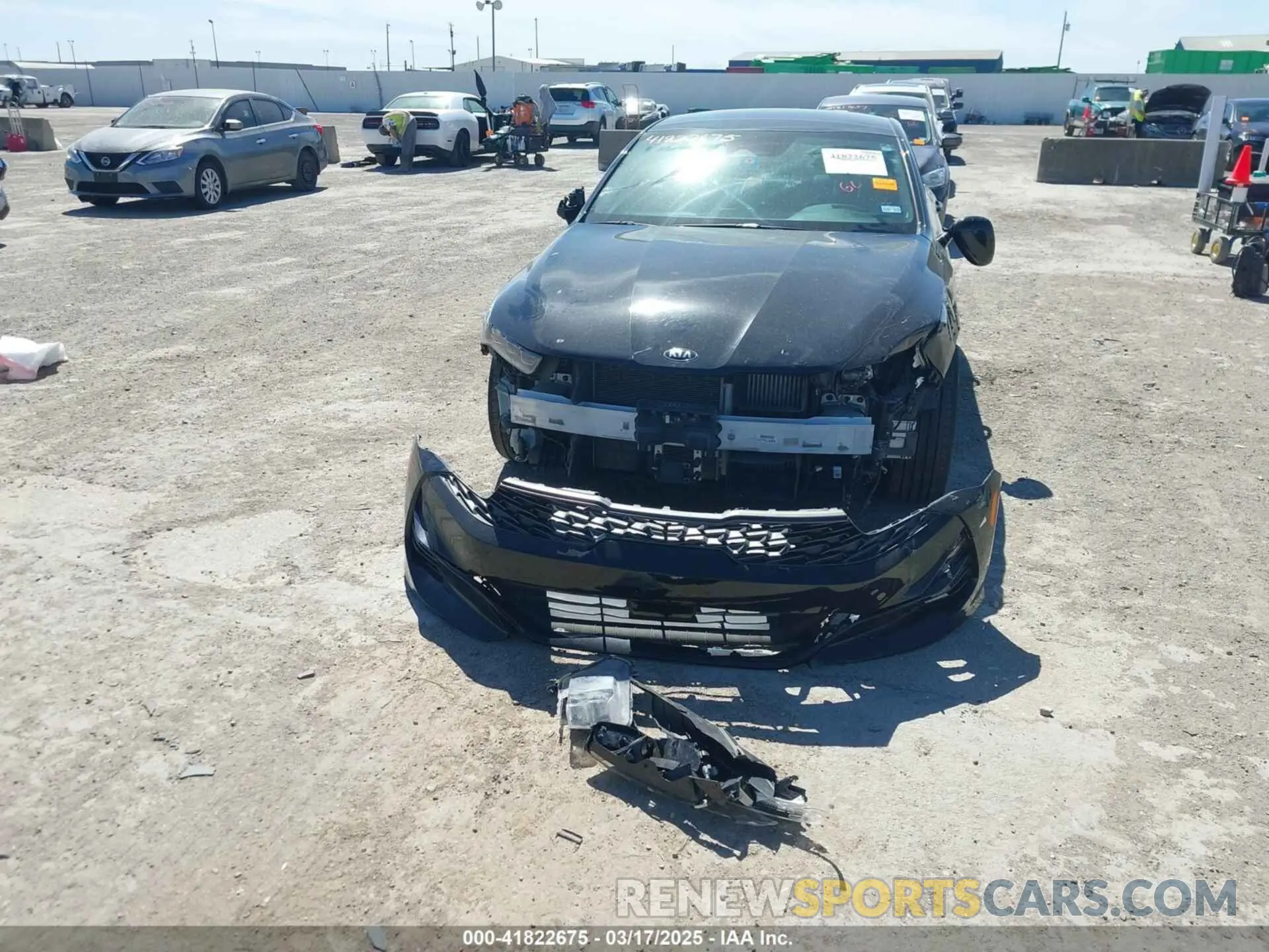 13 Photograph of a damaged car 5XXG64J26MG073379 KIA K5 2021