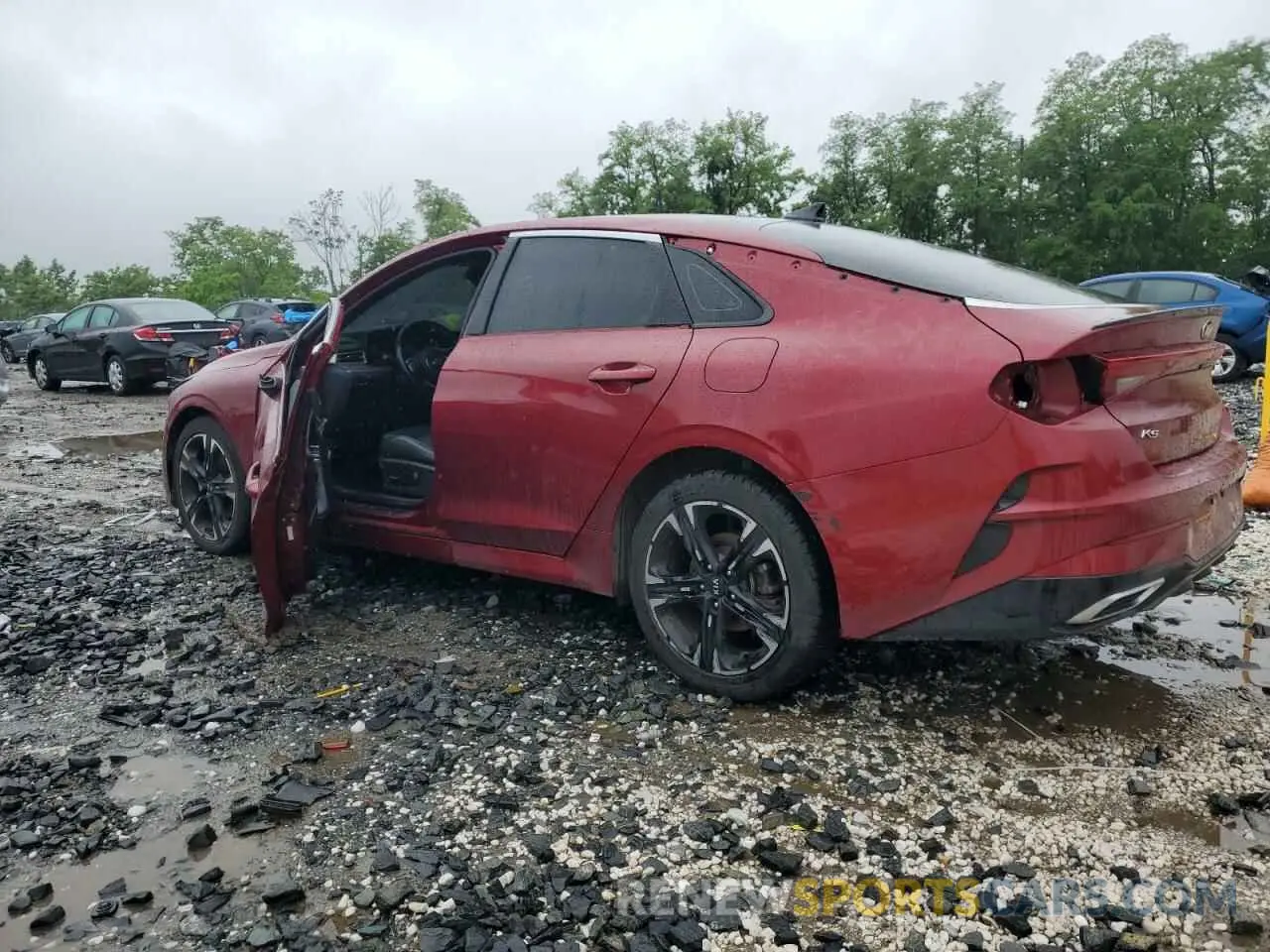 2 Photograph of a damaged car 5XXG64J27MG017998 KIA K5 2021