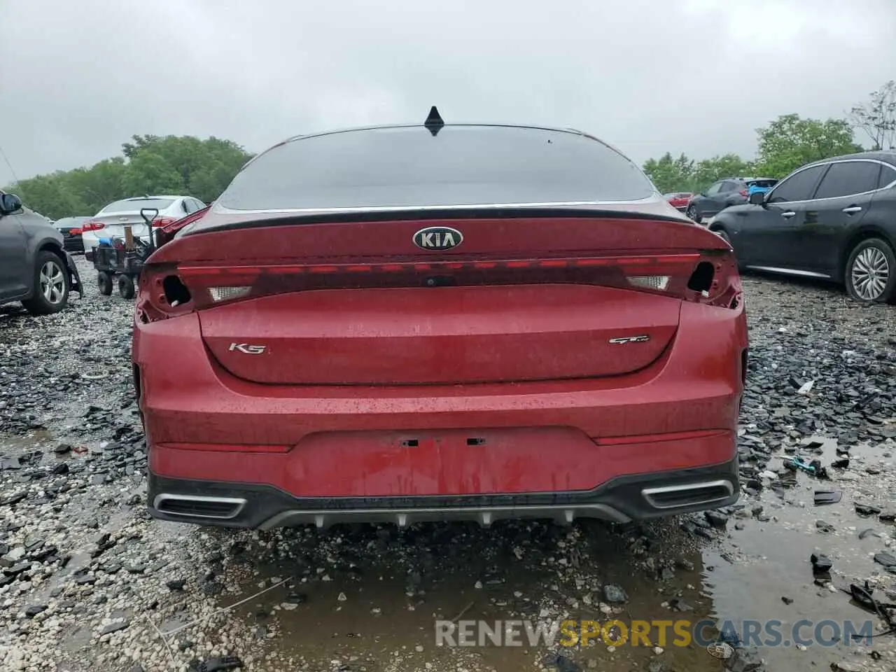 6 Photograph of a damaged car 5XXG64J27MG017998 KIA K5 2021