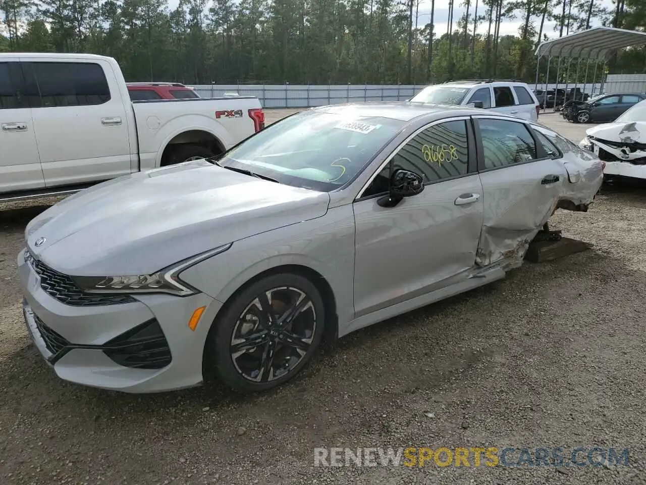 1 Photograph of a damaged car 5XXG64J27MG035403 KIA K5 2021