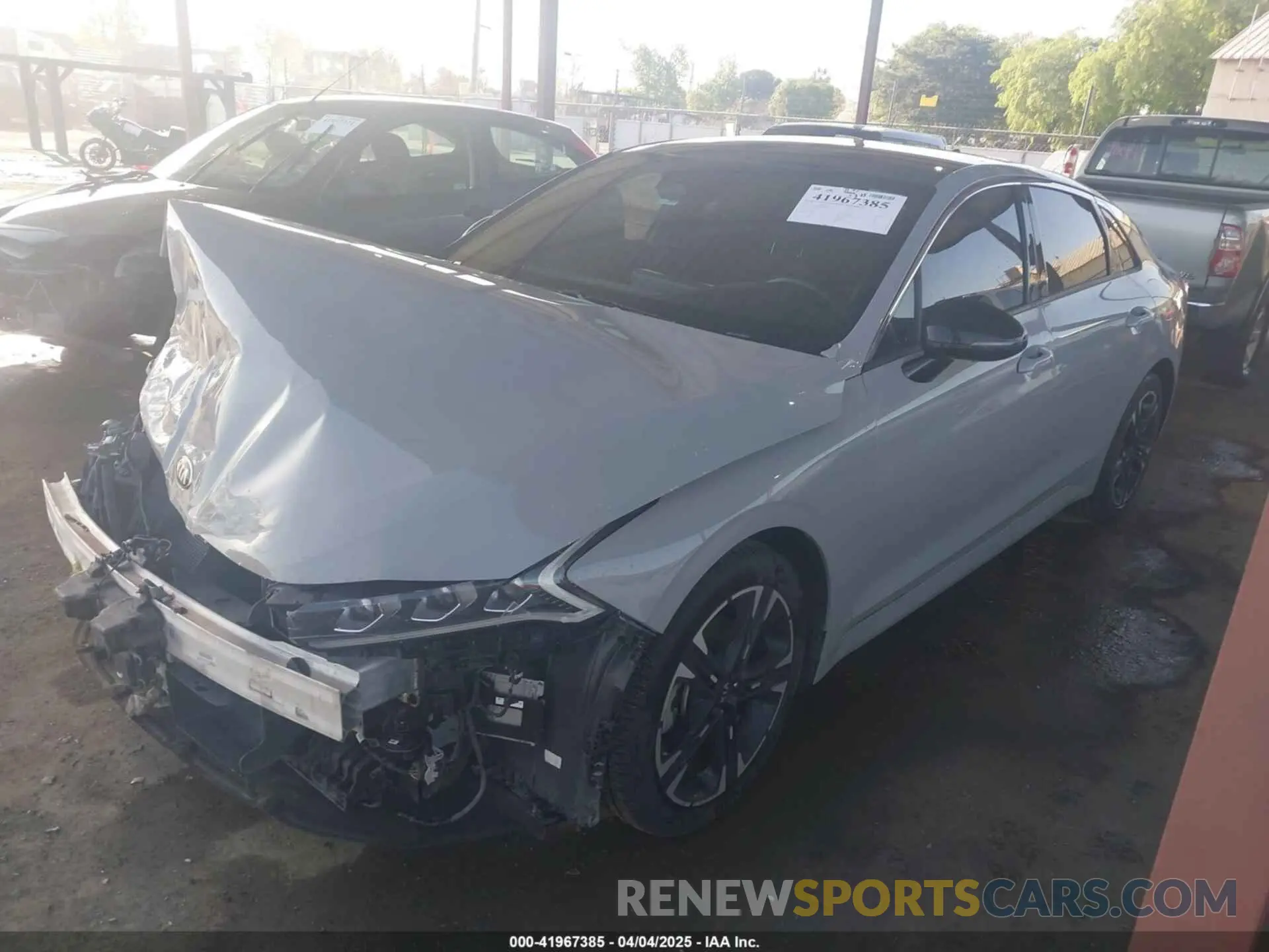 2 Photograph of a damaged car 5XXG64J27MG053562 KIA K5 2021