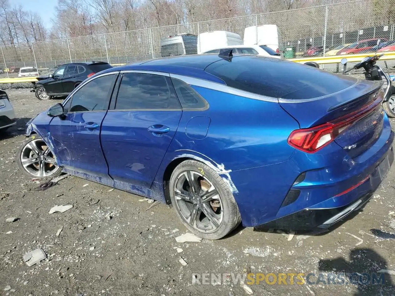 2 Photograph of a damaged car 5XXG64J27MG057806 KIA K5 2021