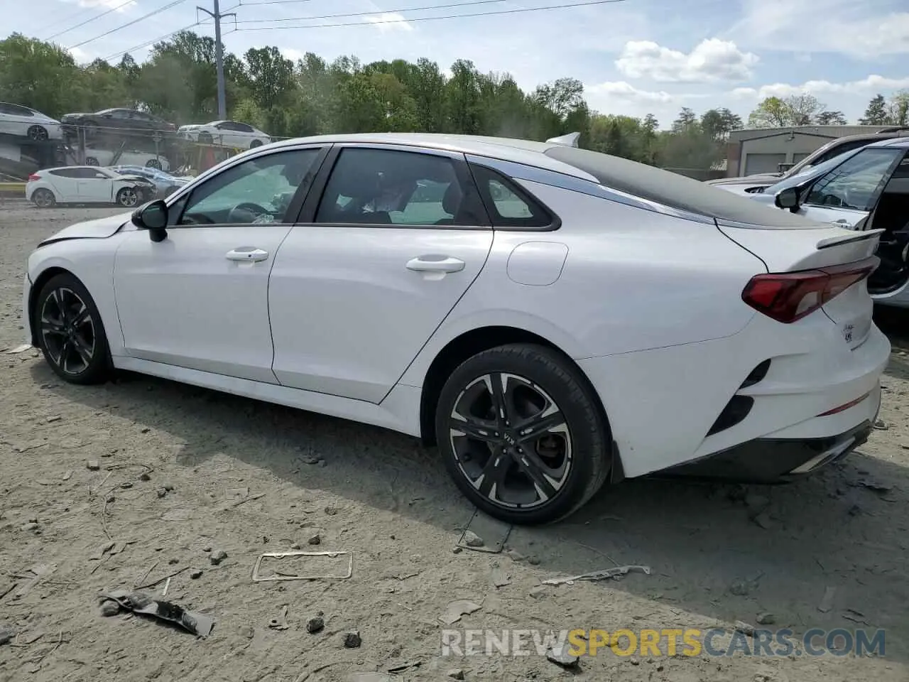 2 Photograph of a damaged car 5XXG64J27MG059846 KIA K5 2021
