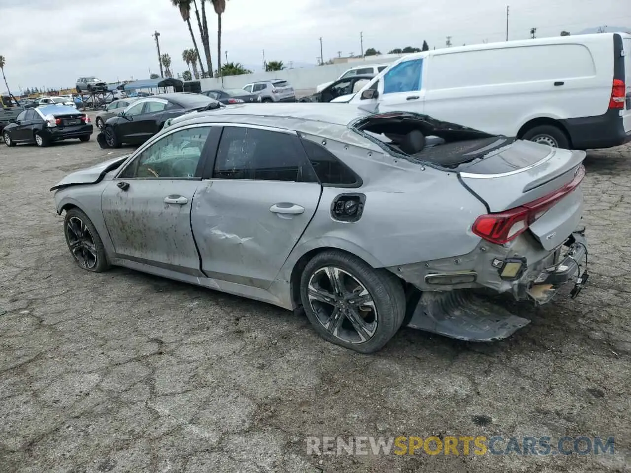 2 Photograph of a damaged car 5XXG64J27MG079885 KIA K5 2021