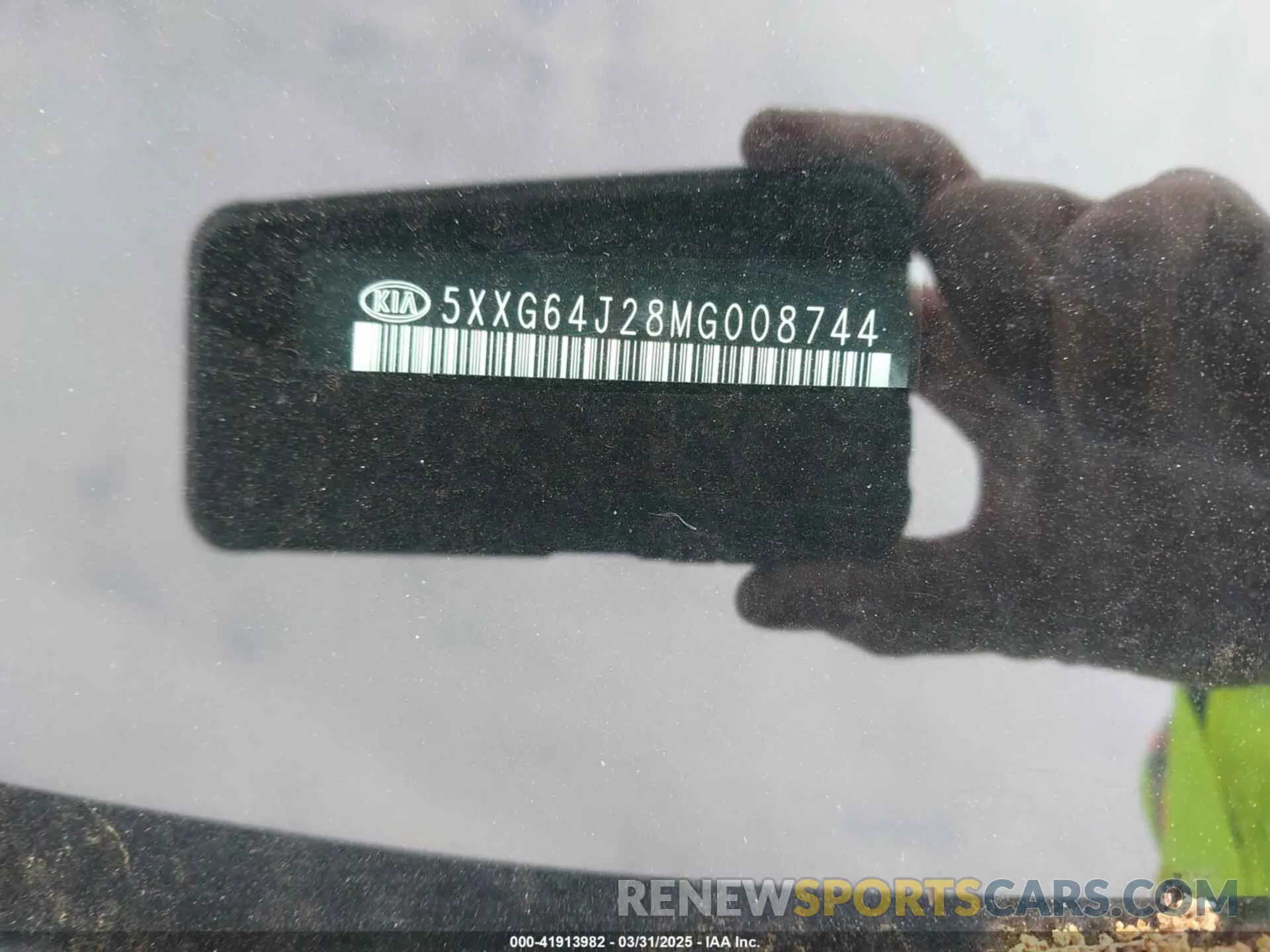 9 Photograph of a damaged car 5XXG64J28MG008744 KIA K5 2021