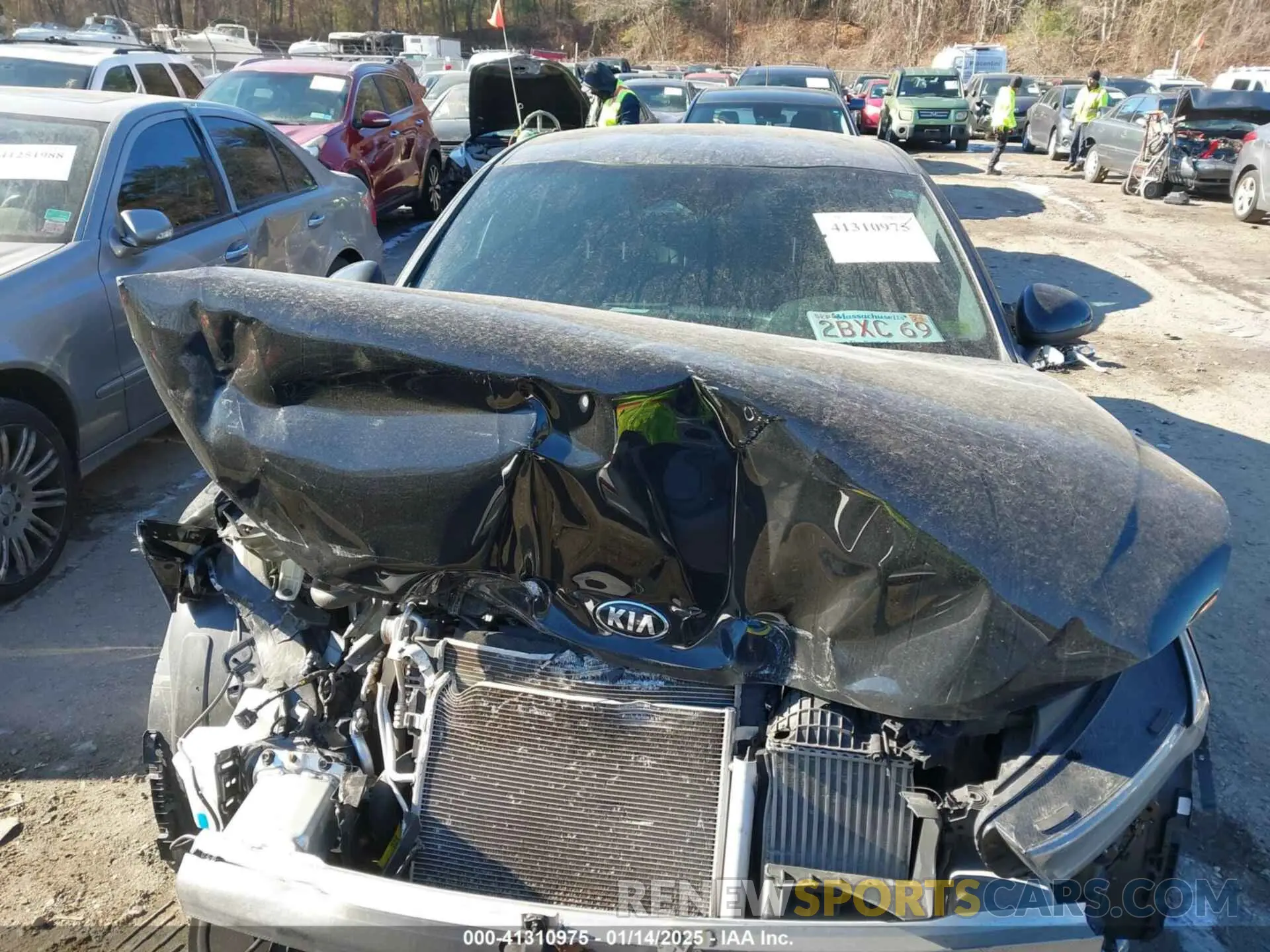 13 Photograph of a damaged car 5XXG64J28MG016827 KIA K5 2021