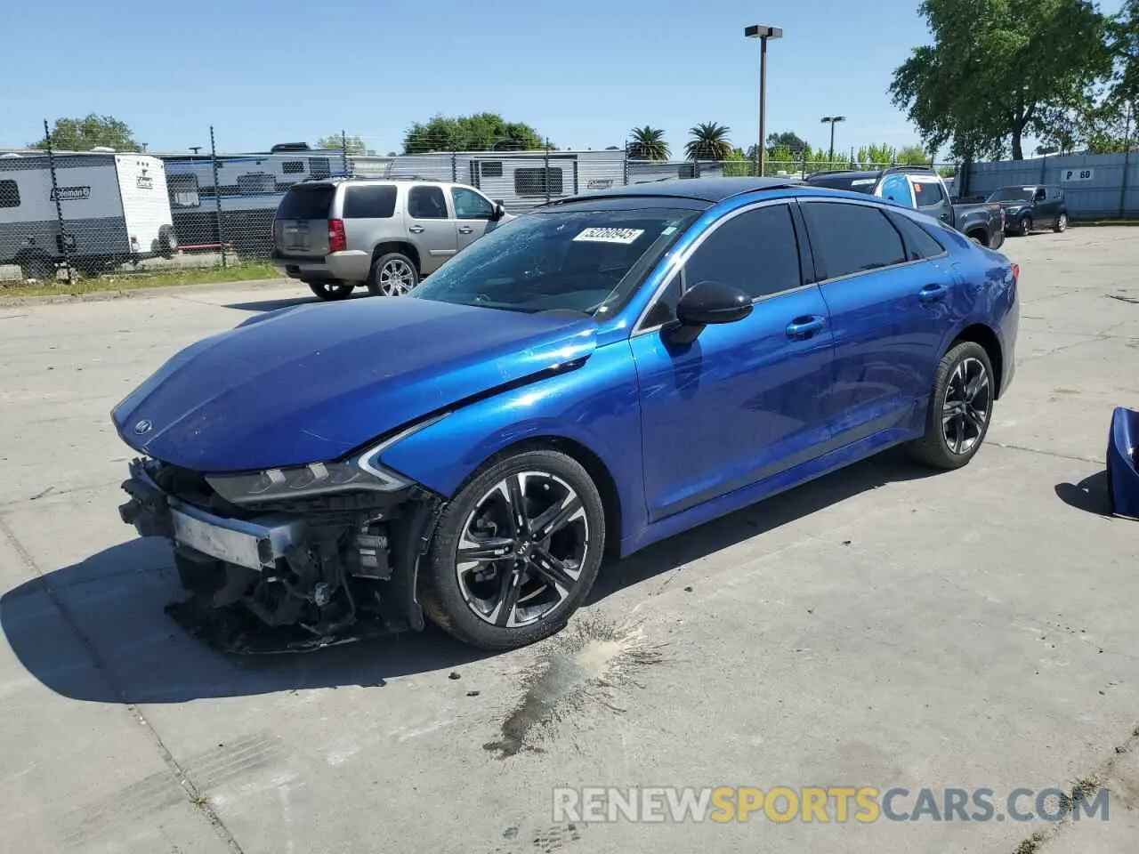 1 Photograph of a damaged car 5XXG64J28MG058561 KIA K5 2021