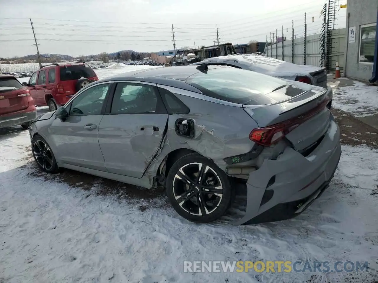 2 Photograph of a damaged car 5XXG64J28MG066790 KIA K5 2021