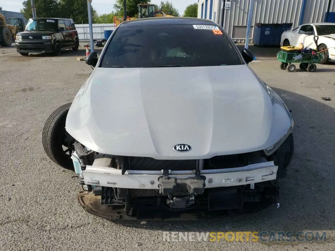 5 Photograph of a damaged car 5XXG64J28MG077210 KIA K5 2021