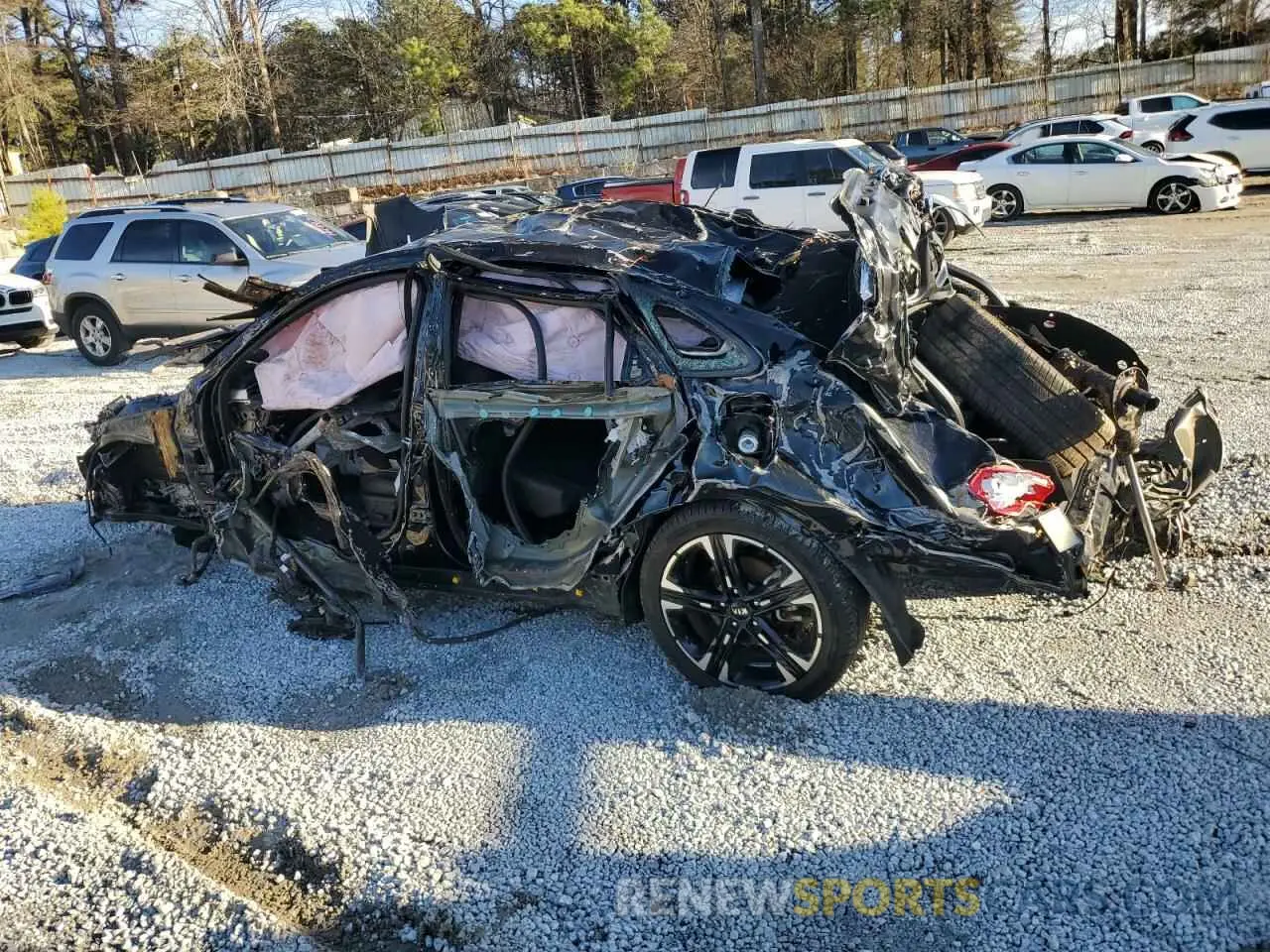 2 Photograph of a damaged car 5XXG64J28MG077952 KIA K5 2021