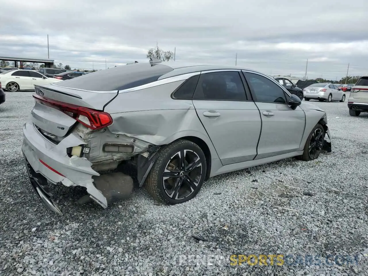 3 Photograph of a damaged car 5XXG64J29MG005223 KIA K5 2021