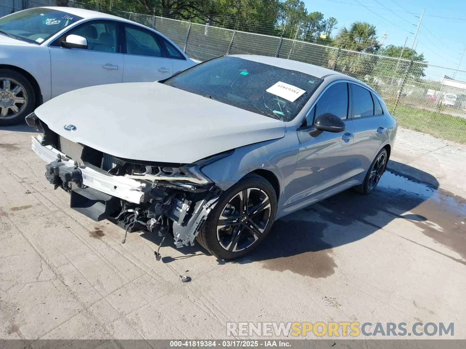 2 Photograph of a damaged car 5XXG64J29MG062862 KIA K5 2021