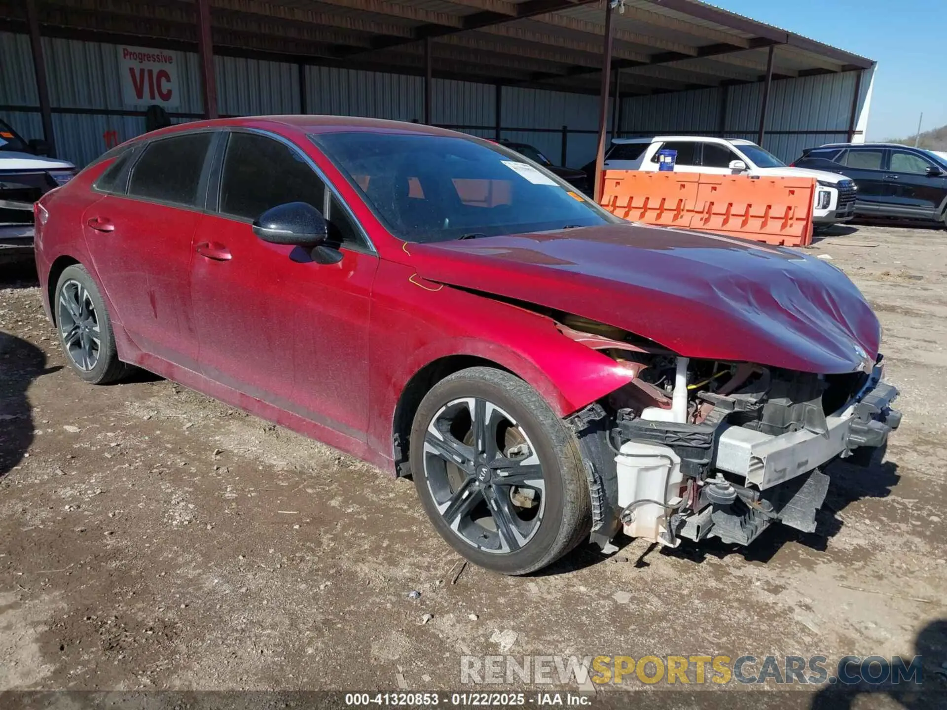 1 Photograph of a damaged car 5XXG64J29MG073263 KIA K5 2021
