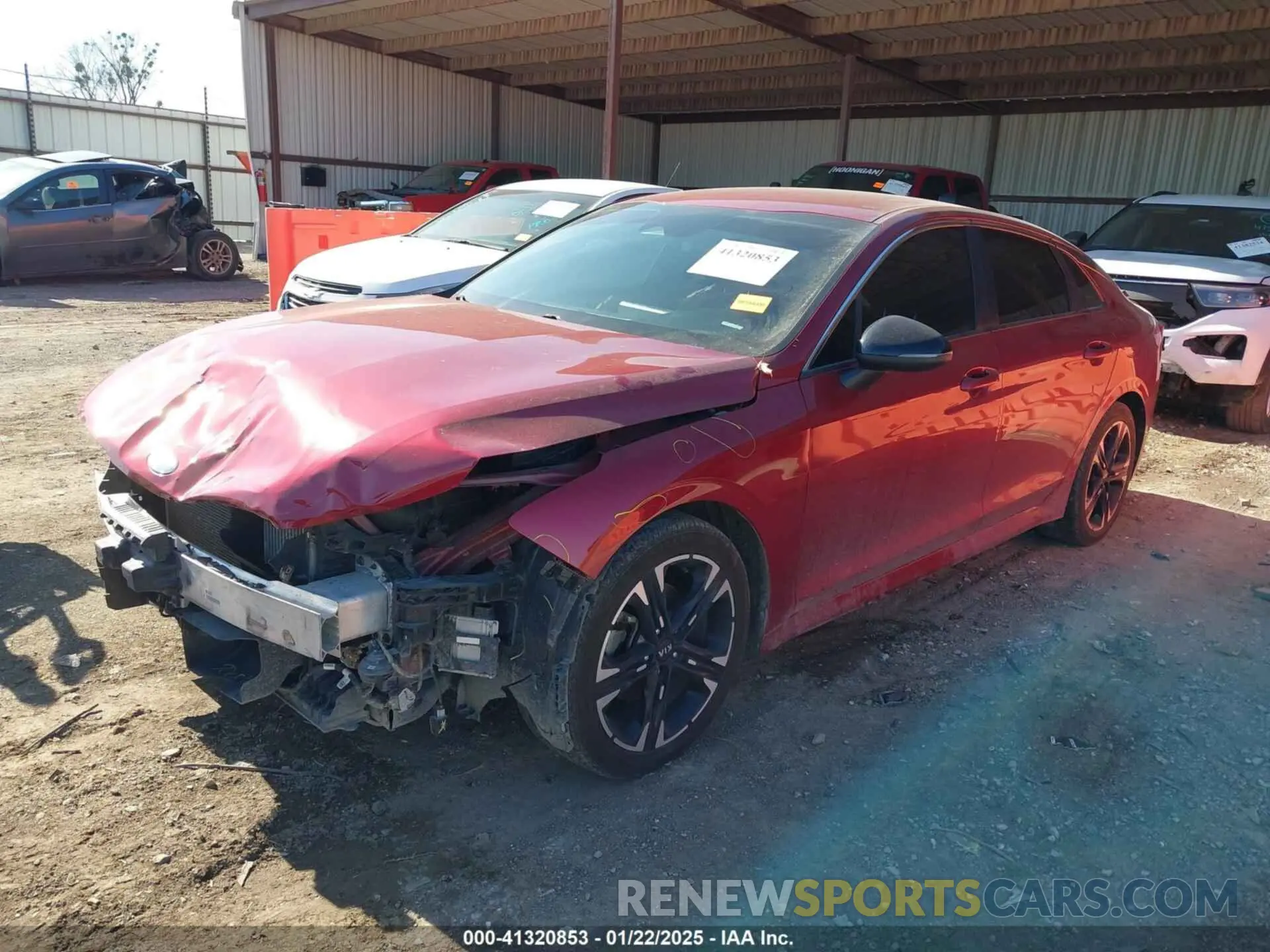 2 Photograph of a damaged car 5XXG64J29MG073263 KIA K5 2021