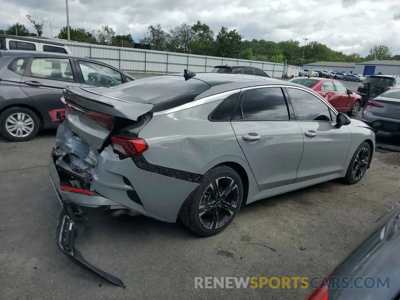 3 Photograph of a damaged car 5XXG64J2XMG016571 KIA K5 2021