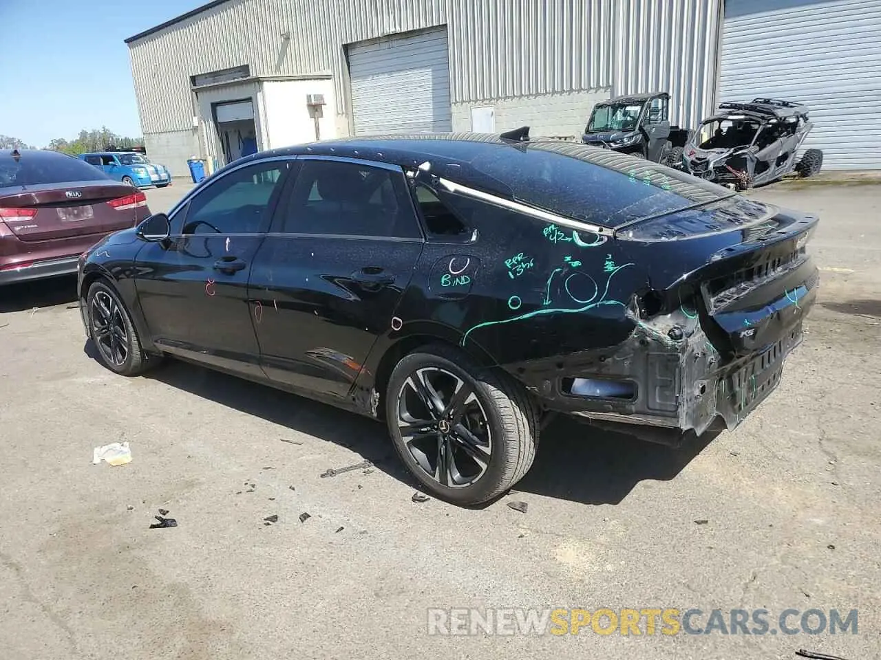 2 Photograph of a damaged car 5XXG64J2XMG026937 KIA K5 2021