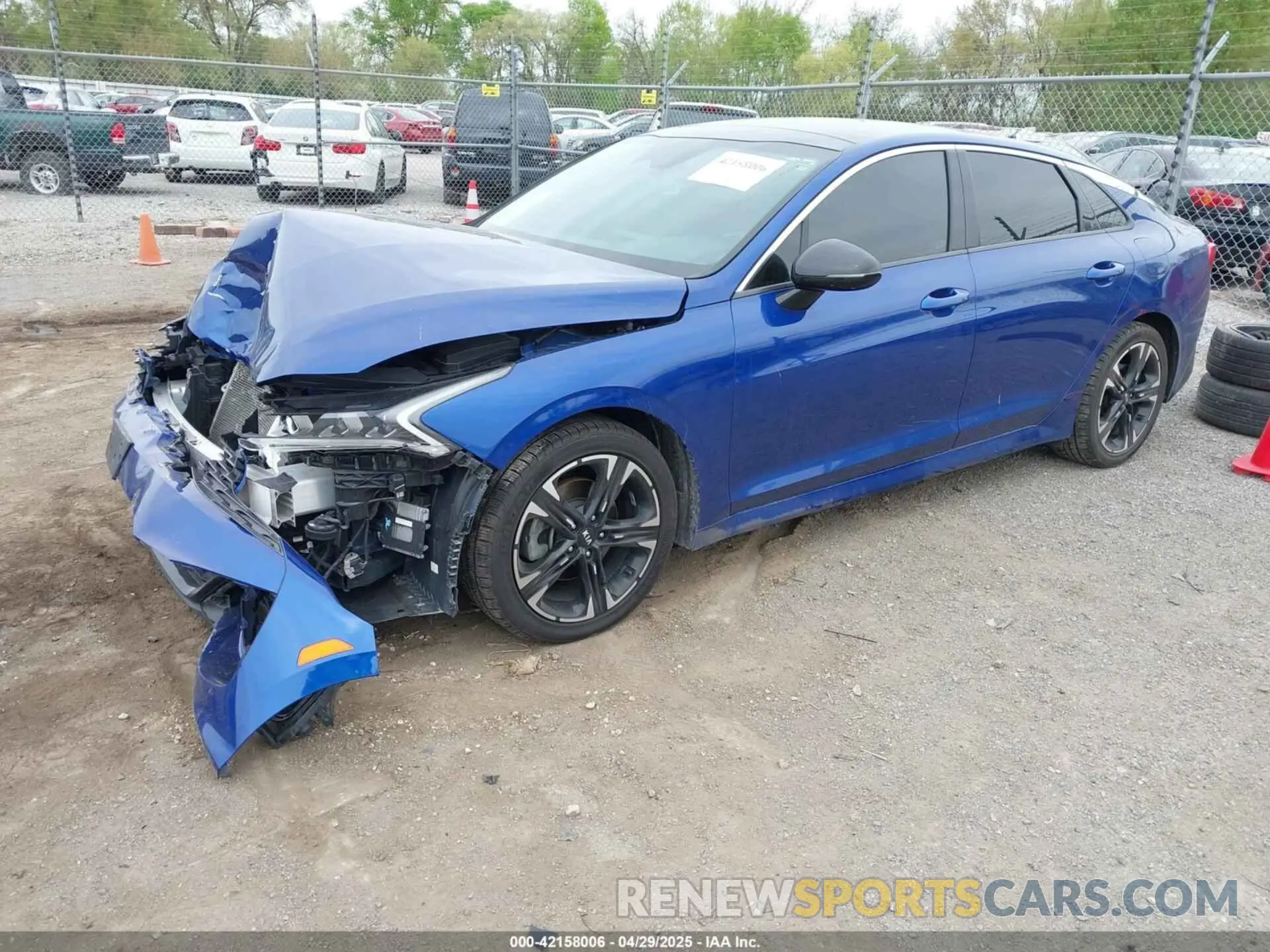 2 Photograph of a damaged car 5XXG64J2XMG033368 KIA K5 2021