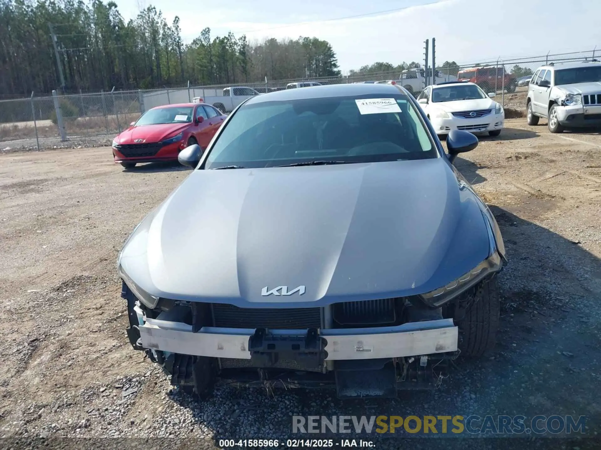 12 Photograph of a damaged car 5XXG14J22NG089675 KIA K5 2022