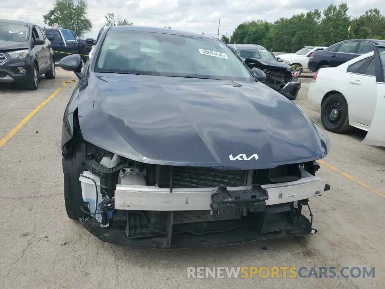 5 Photograph of a damaged car 5XXG14J22NG105325 KIA K5 2022