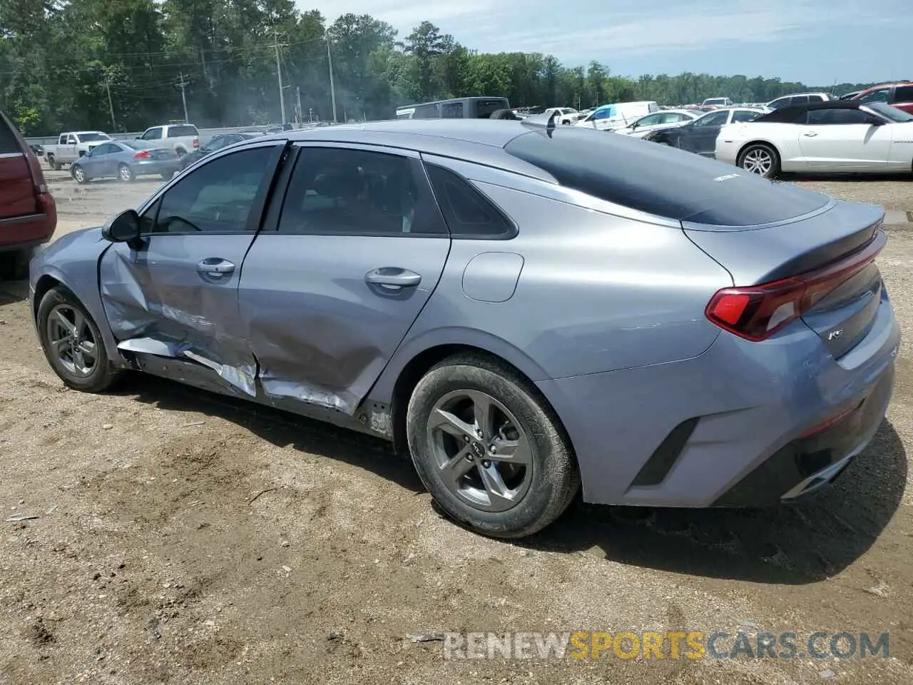 2 Photograph of a damaged car 5XXG14J22NG117023 KIA K5 2022