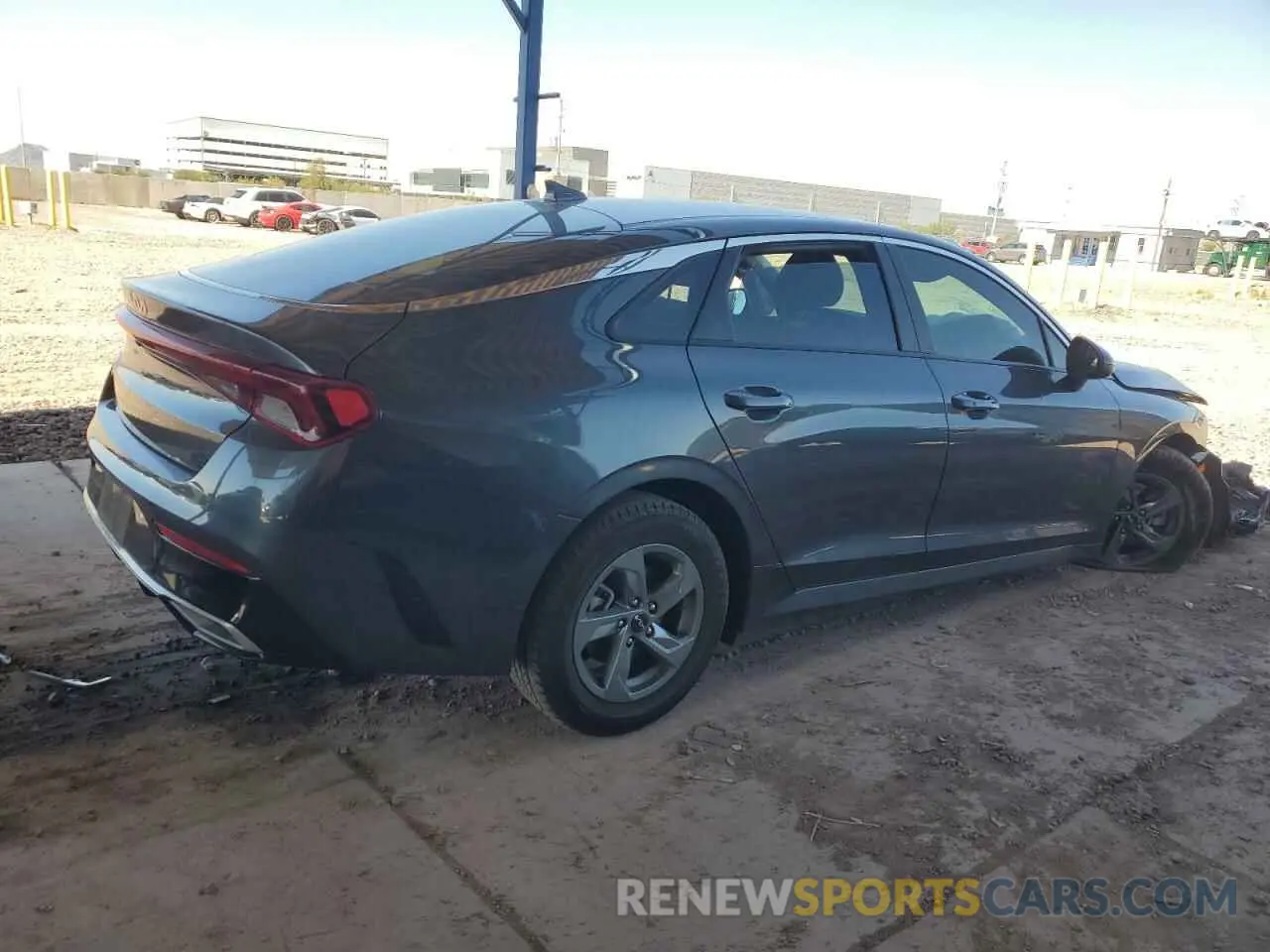 3 Photograph of a damaged car 5XXG14J23NG122862 KIA K5 2022