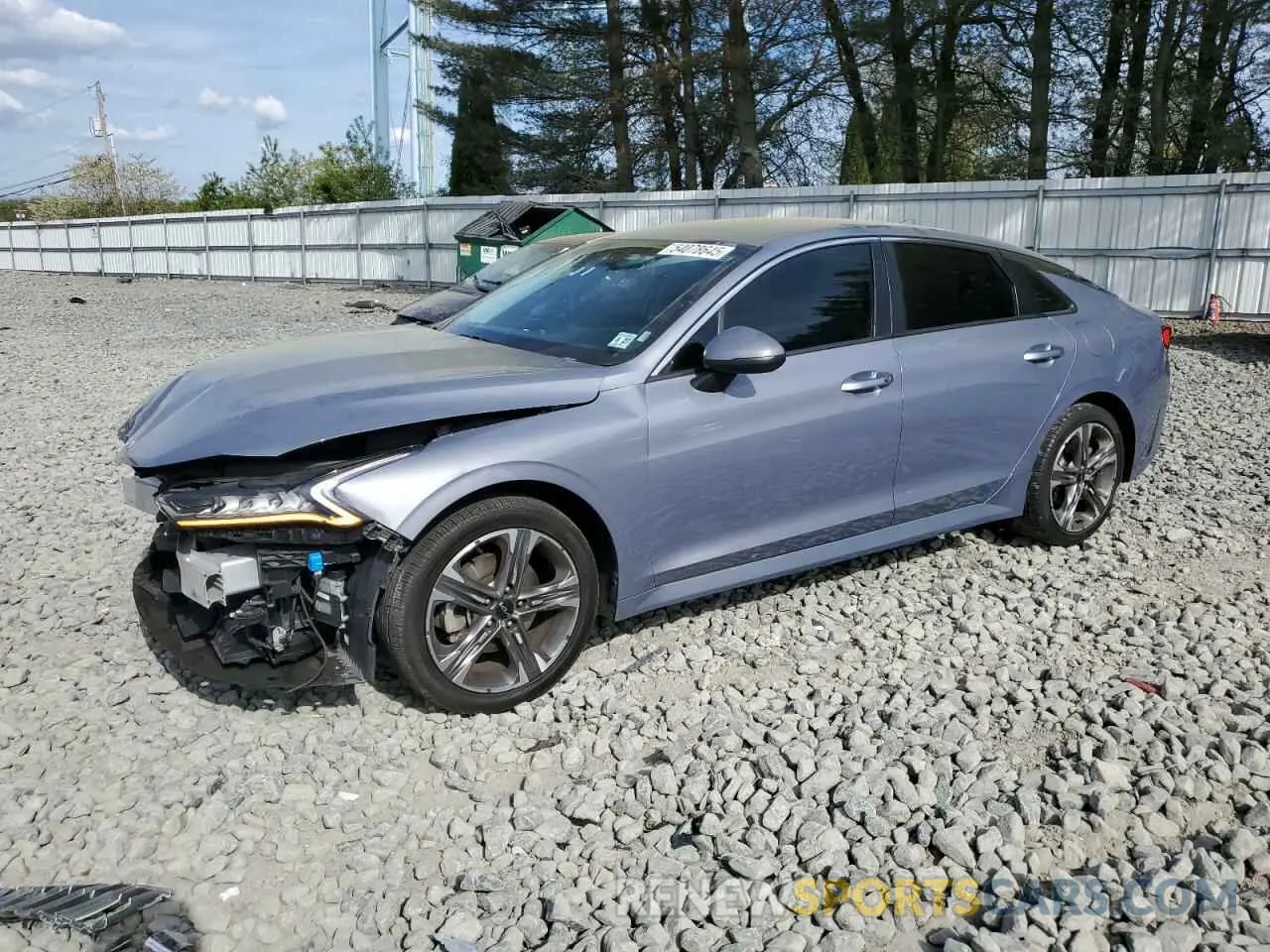 1 Photograph of a damaged car 5XXG14J23NG135451 KIA K5 2022