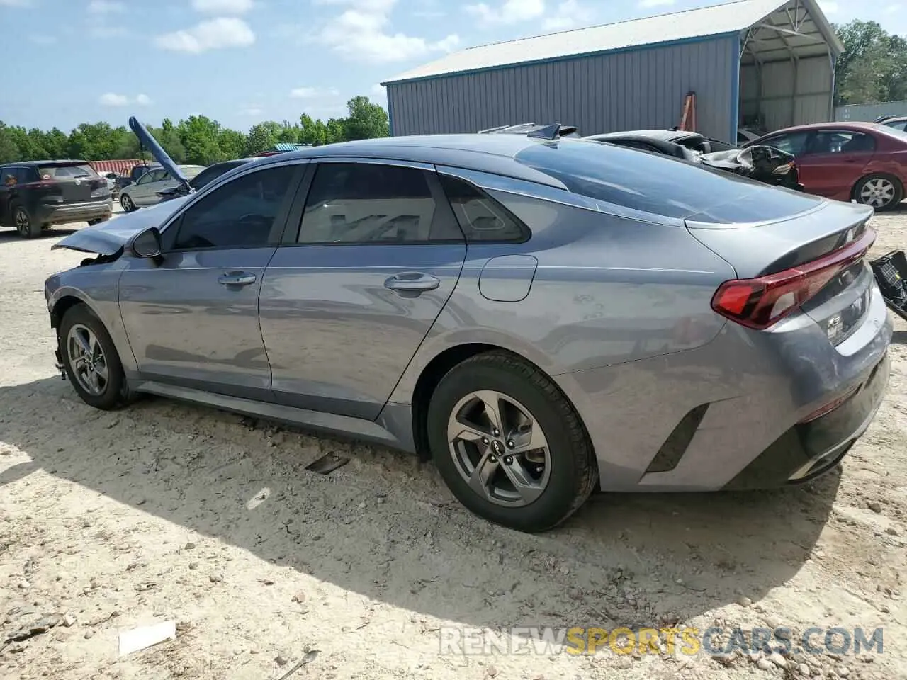 2 Photograph of a damaged car 5XXG14J23NG139967 KIA K5 2022