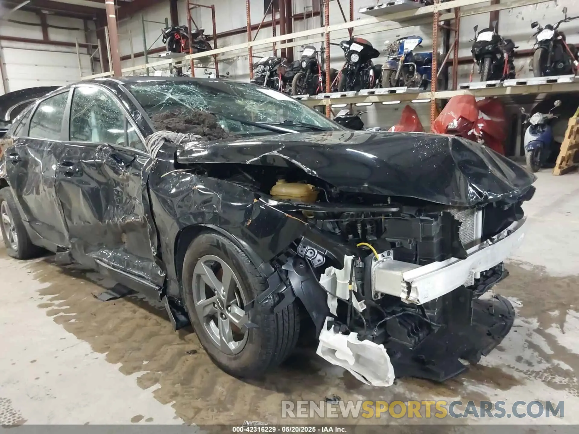 16 Photograph of a damaged car 5XXG14J23NG149916 KIA K5 2022
