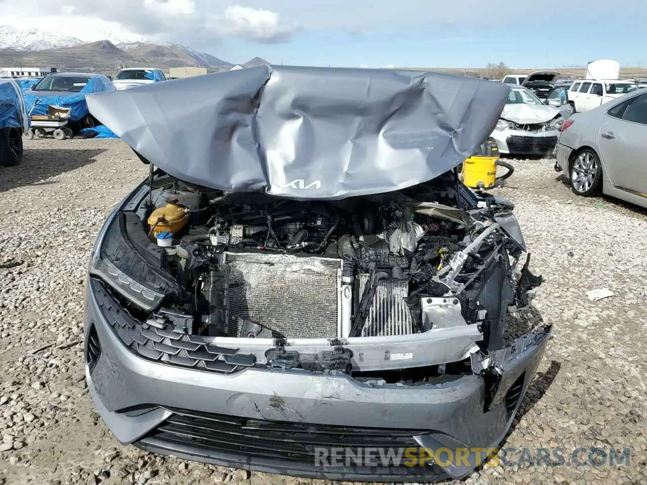 5 Photograph of a damaged car 5XXG14J24NG112034 KIA K5 2022