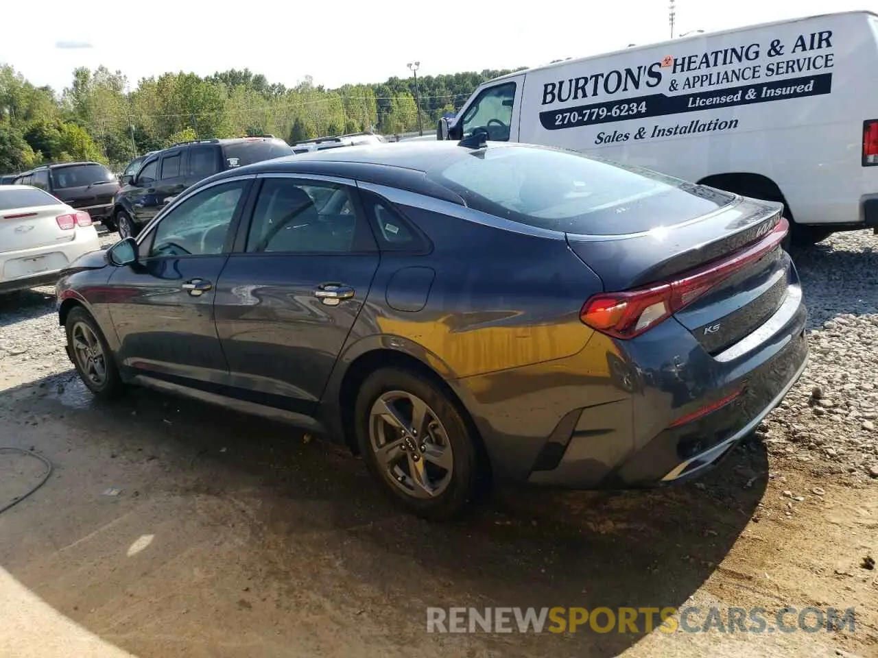 2 Photograph of a damaged car 5XXG14J24NG126256 KIA K5 2022