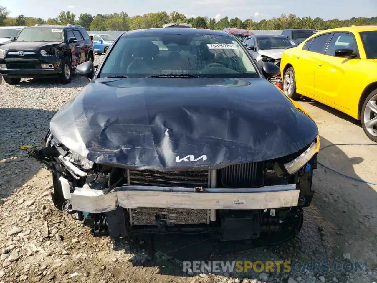 5 Photograph of a damaged car 5XXG14J24NG126256 KIA K5 2022