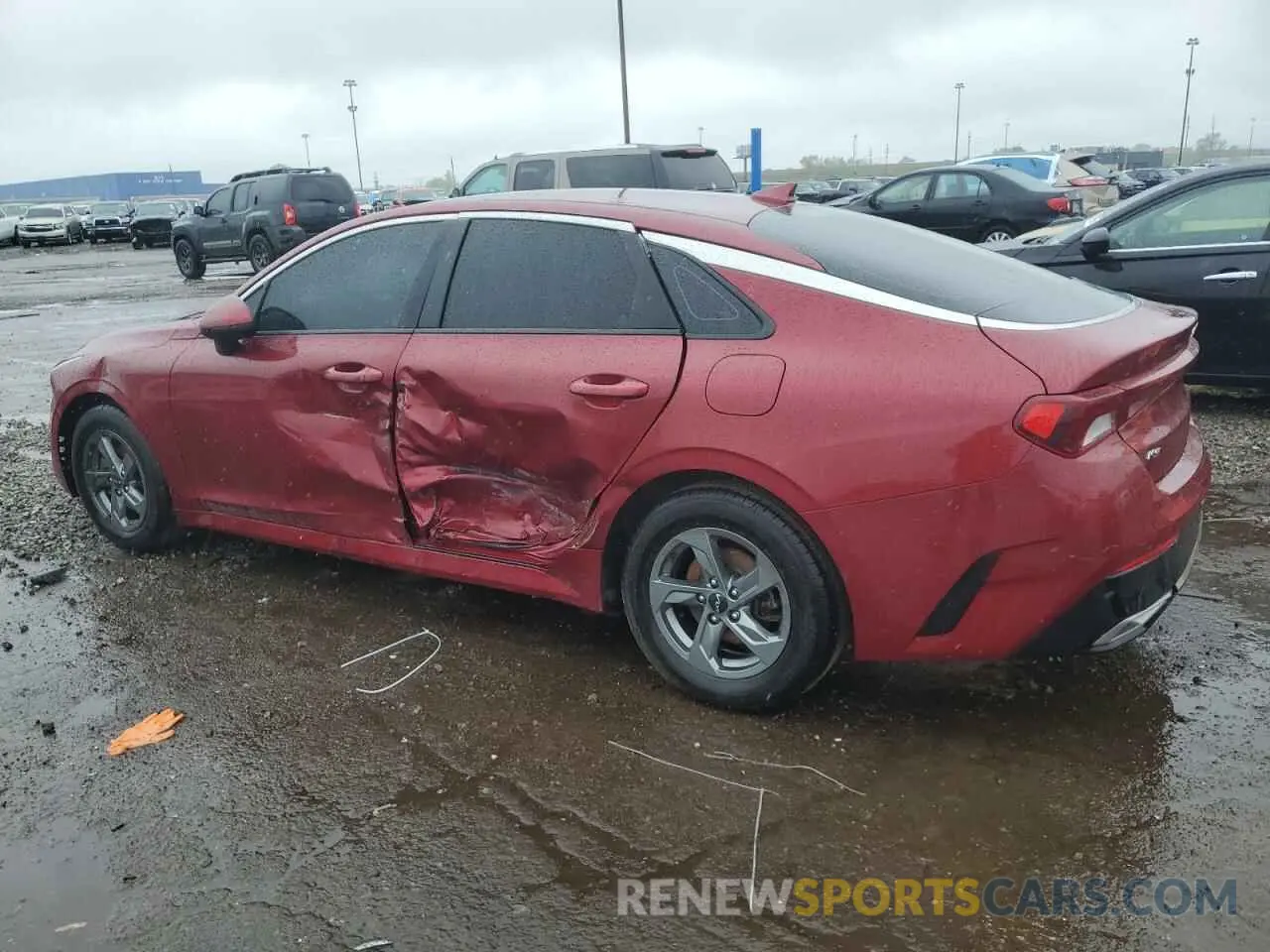 2 Photograph of a damaged car 5XXG14J25NG126640 KIA K5 2022