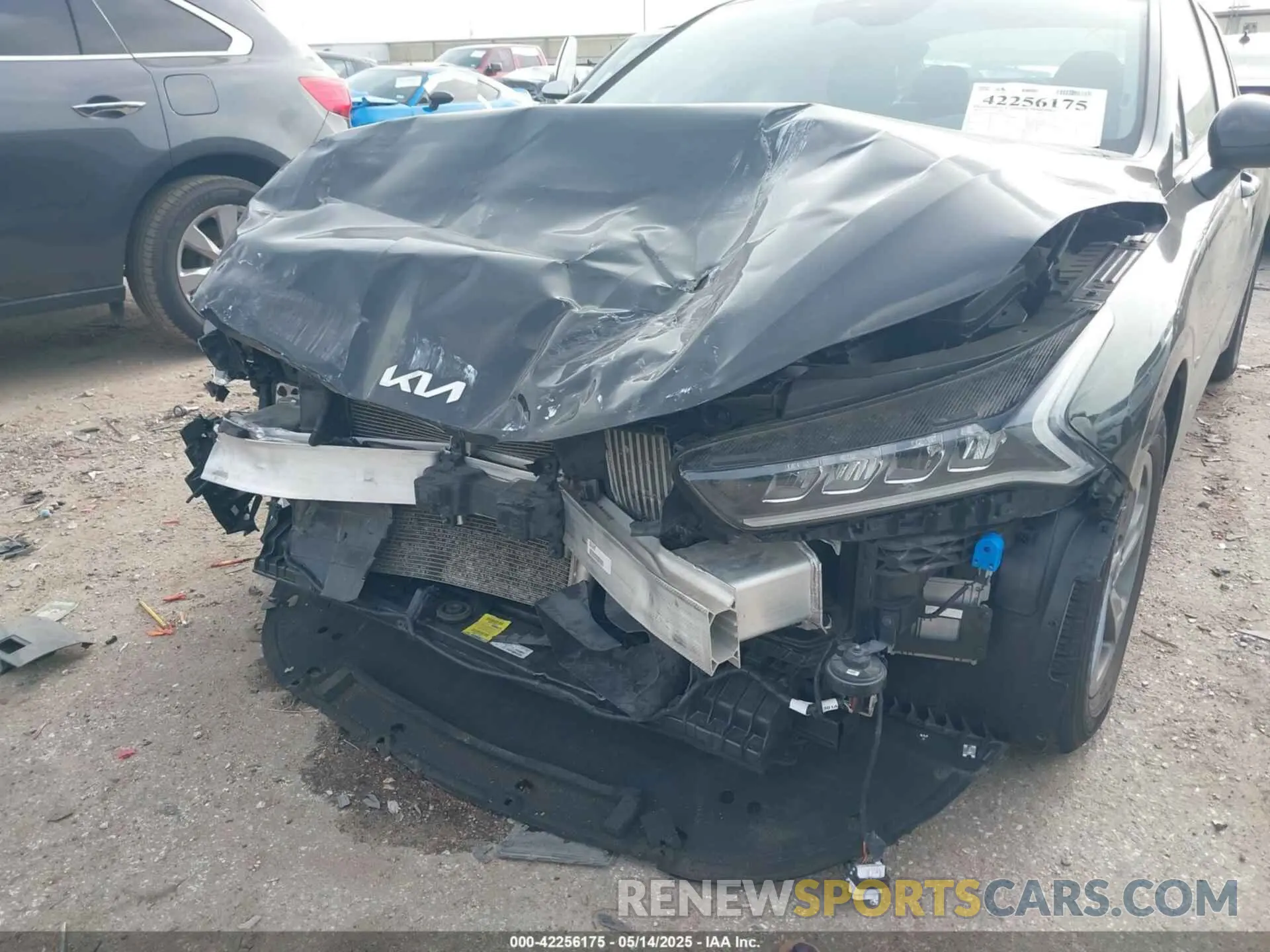 6 Photograph of a damaged car 5XXG14J27NG150860 KIA K5 2022
