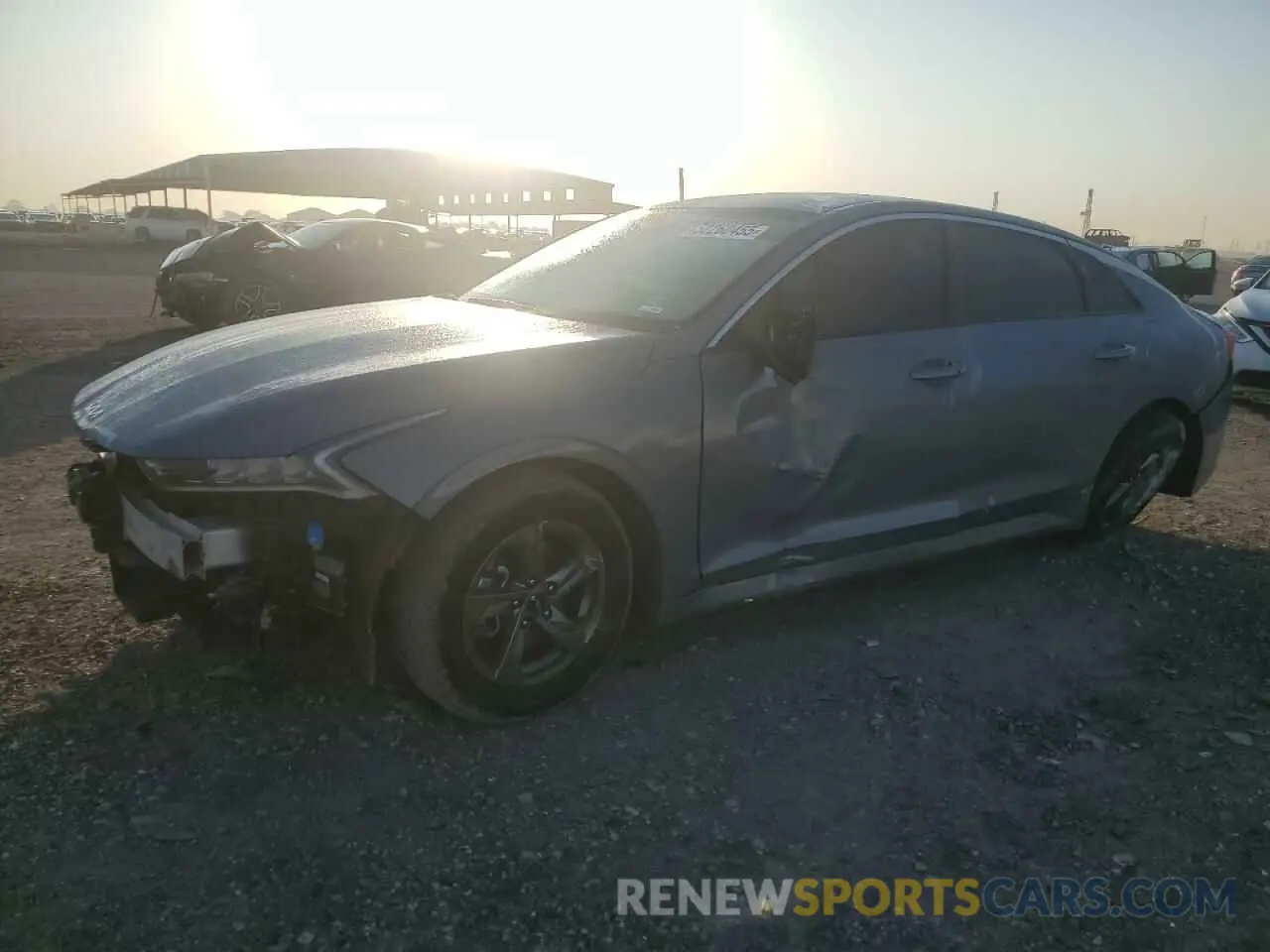 1 Photograph of a damaged car 5XXG14J27NG150910 KIA K5 2022
