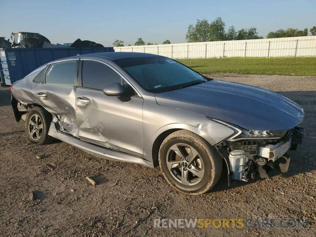 4 Photograph of a damaged car 5XXG14J27NG150910 KIA K5 2022