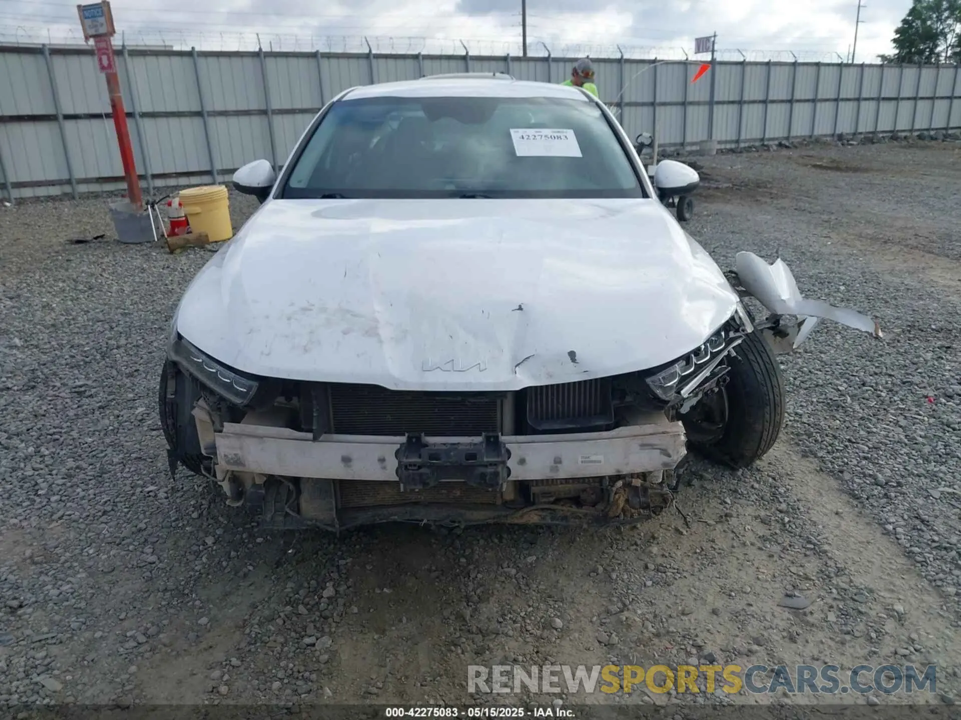 12 Photograph of a damaged car 5XXG14J27NG164807 KIA K5 2022