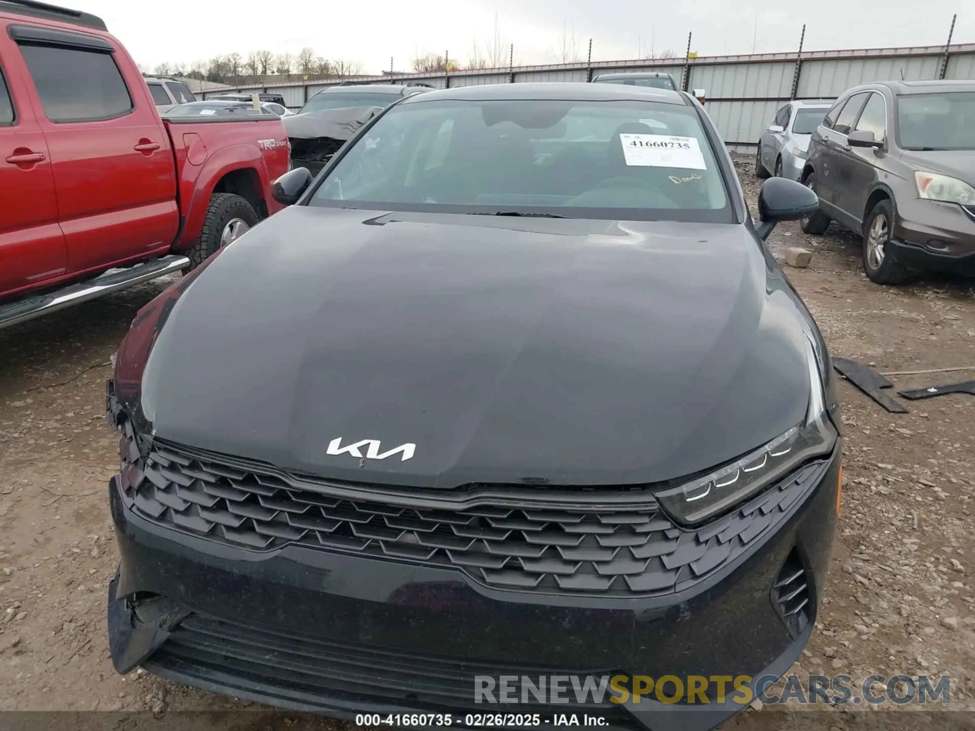 13 Photograph of a damaged car 5XXG14J28NG121187 KIA K5 2022