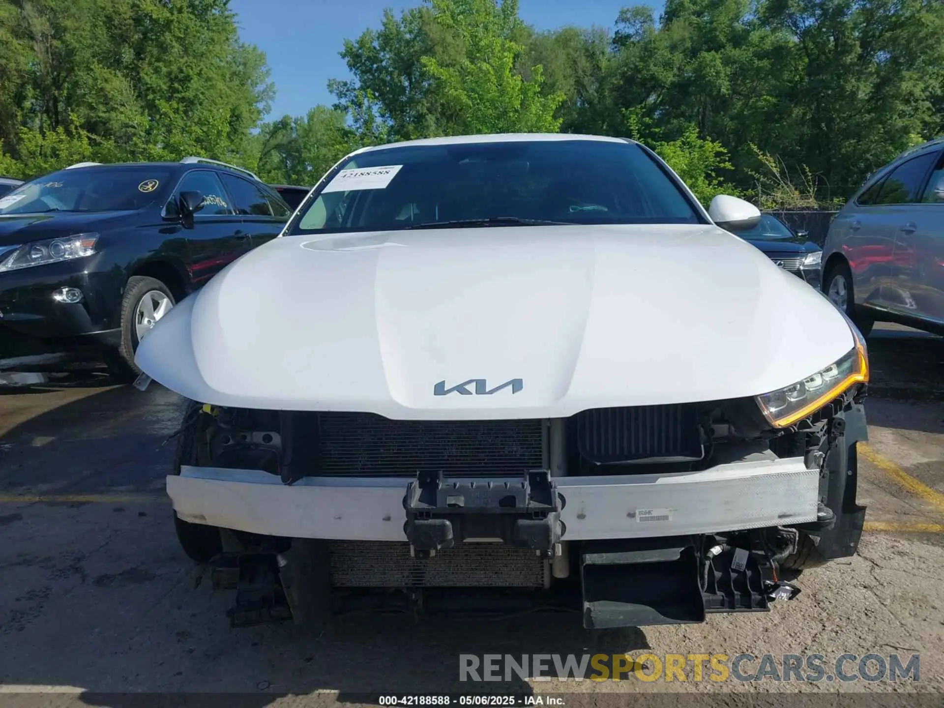 13 Photograph of a damaged car 5XXG14J29NG086773 KIA K5 2022