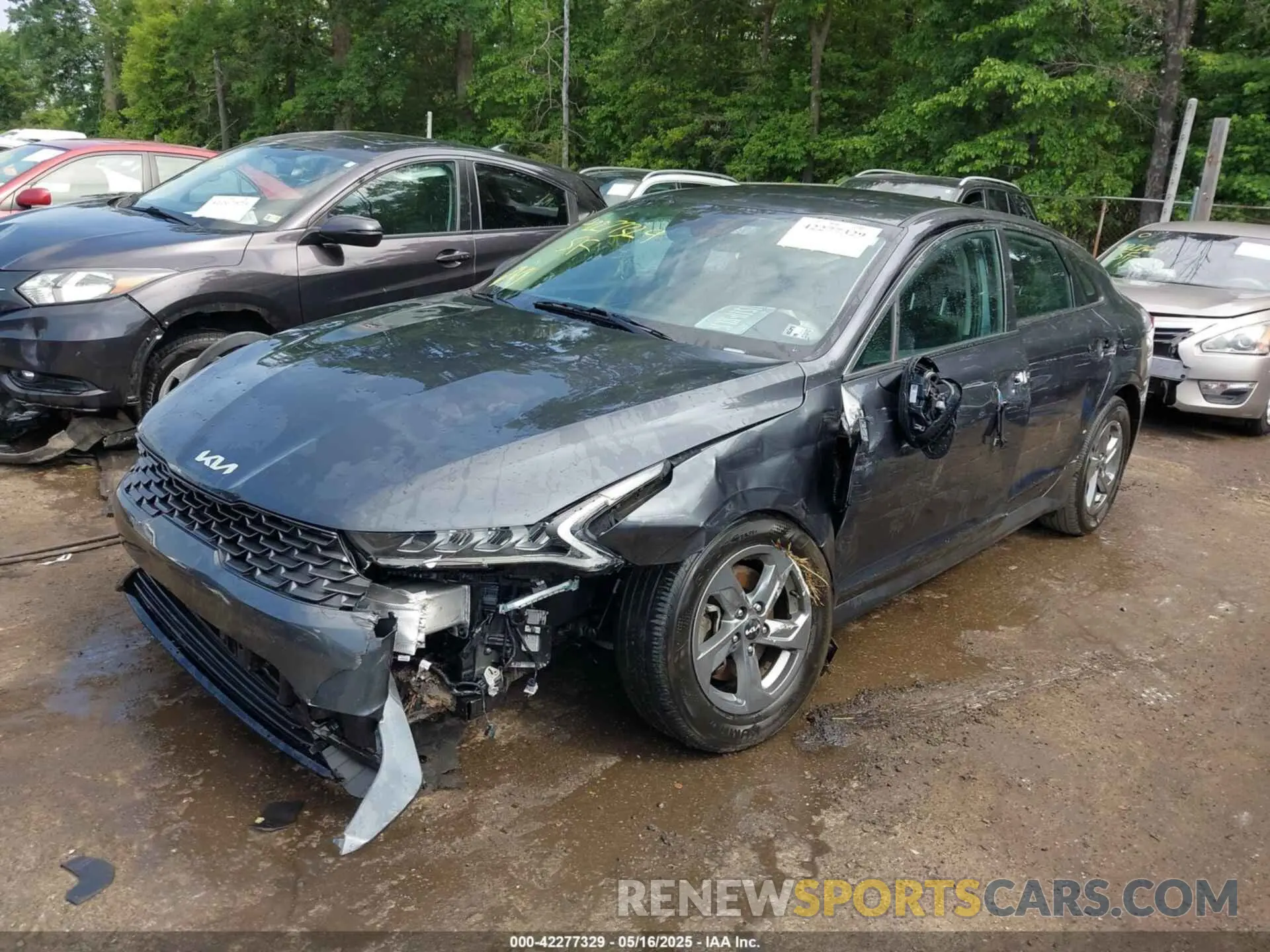 6 Photograph of a damaged car 5XXG14J29NG120064 KIA K5 2022
