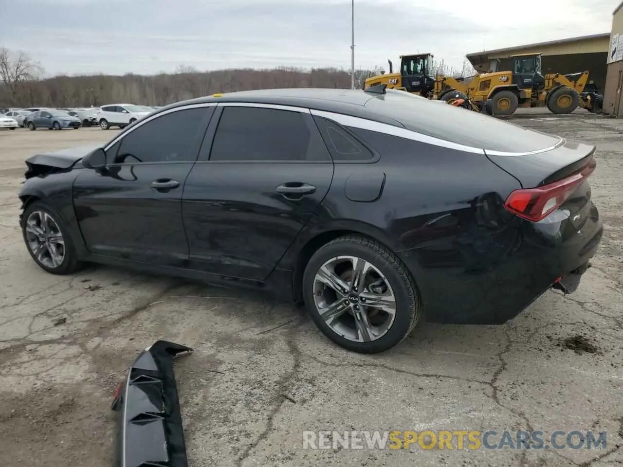 2 Photograph of a damaged car 5XXG14J29NG160628 KIA K5 2022