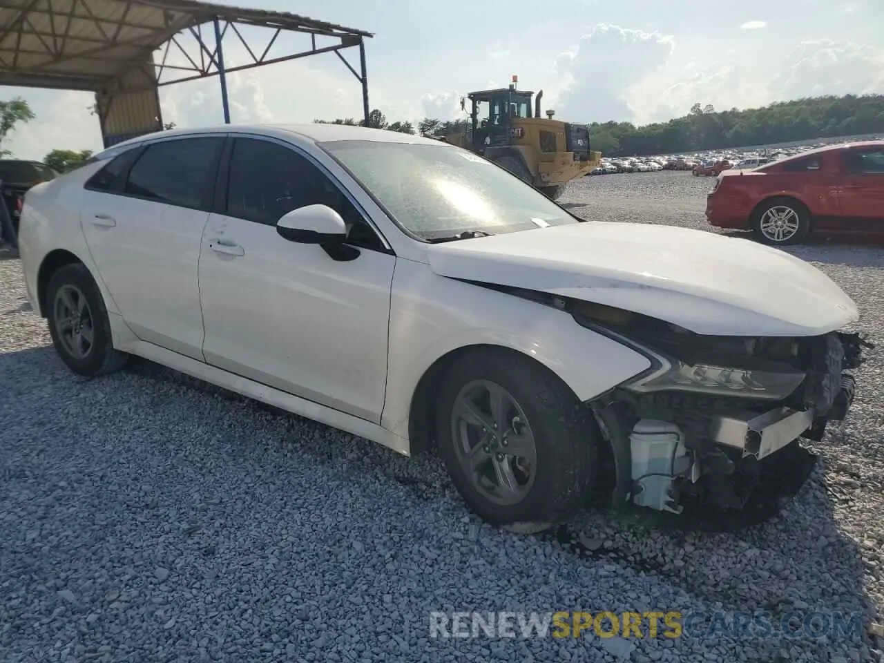 4 Photograph of a damaged car 5XXG14J2XNG088242 KIA K5 2022