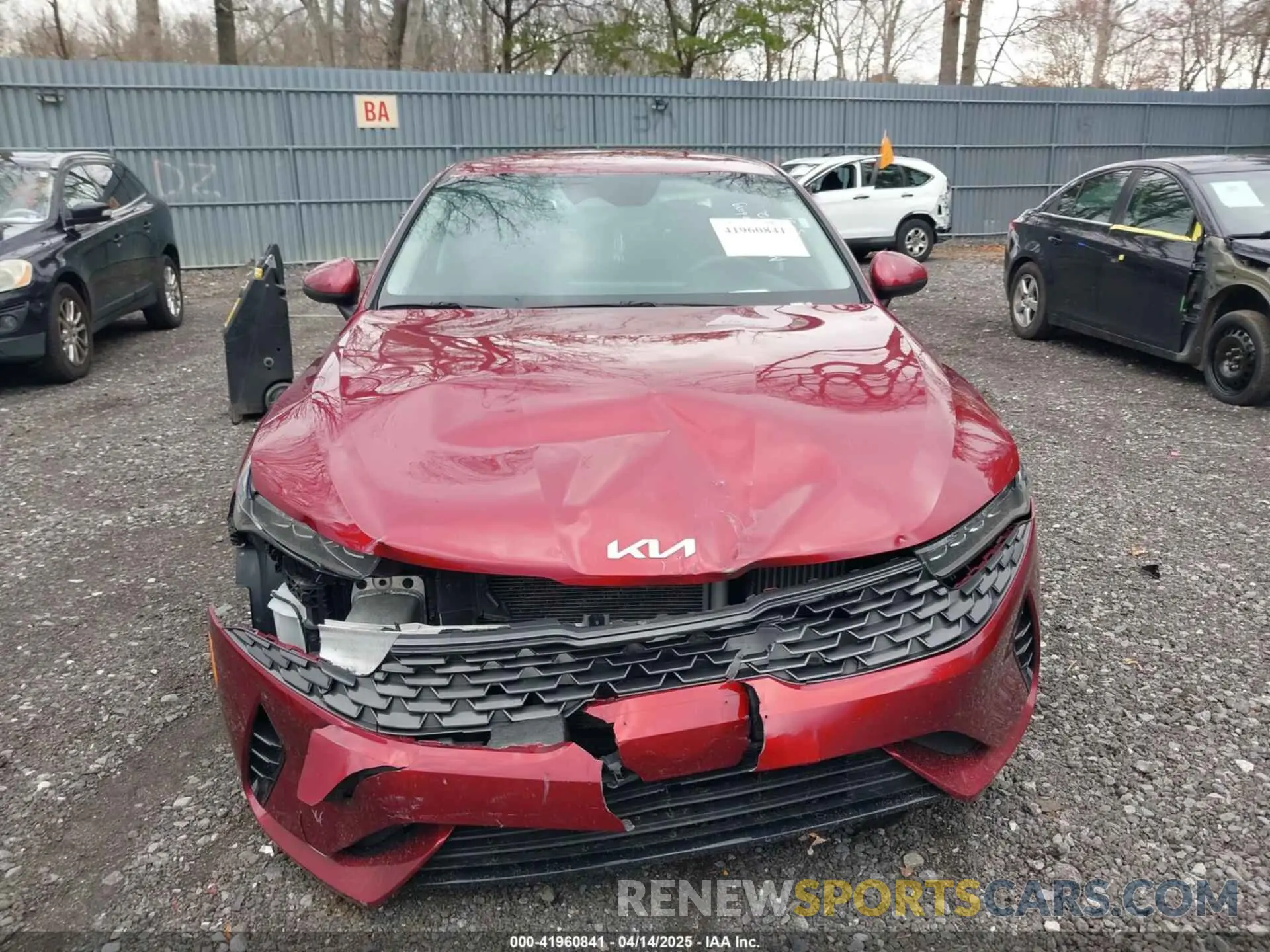 11 Photograph of a damaged car 5XXG14J2XNG103712 KIA K5 2022