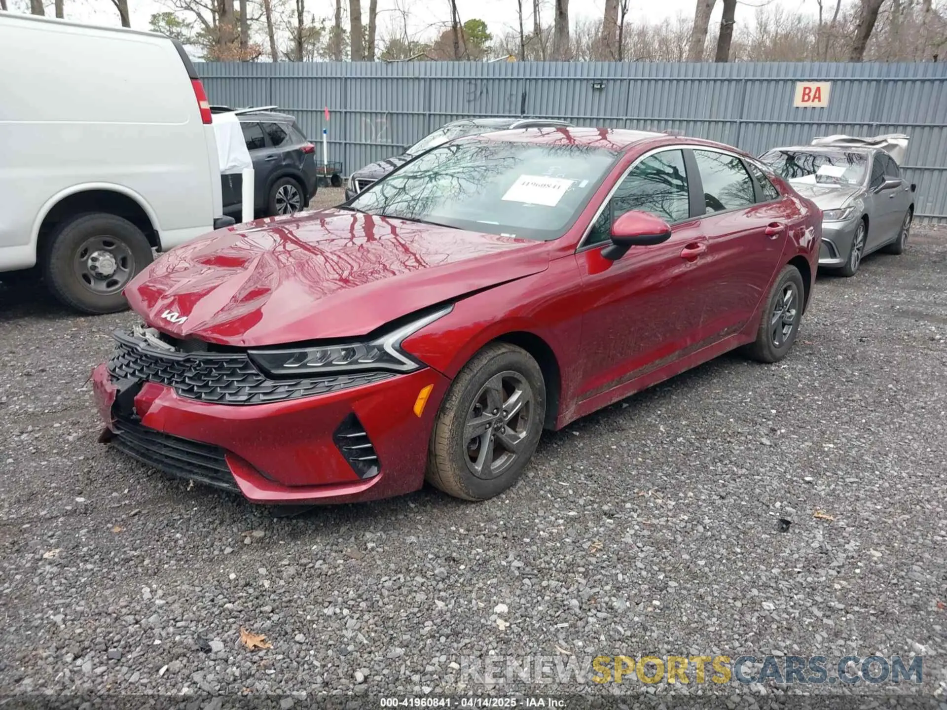2 Photograph of a damaged car 5XXG14J2XNG103712 KIA K5 2022