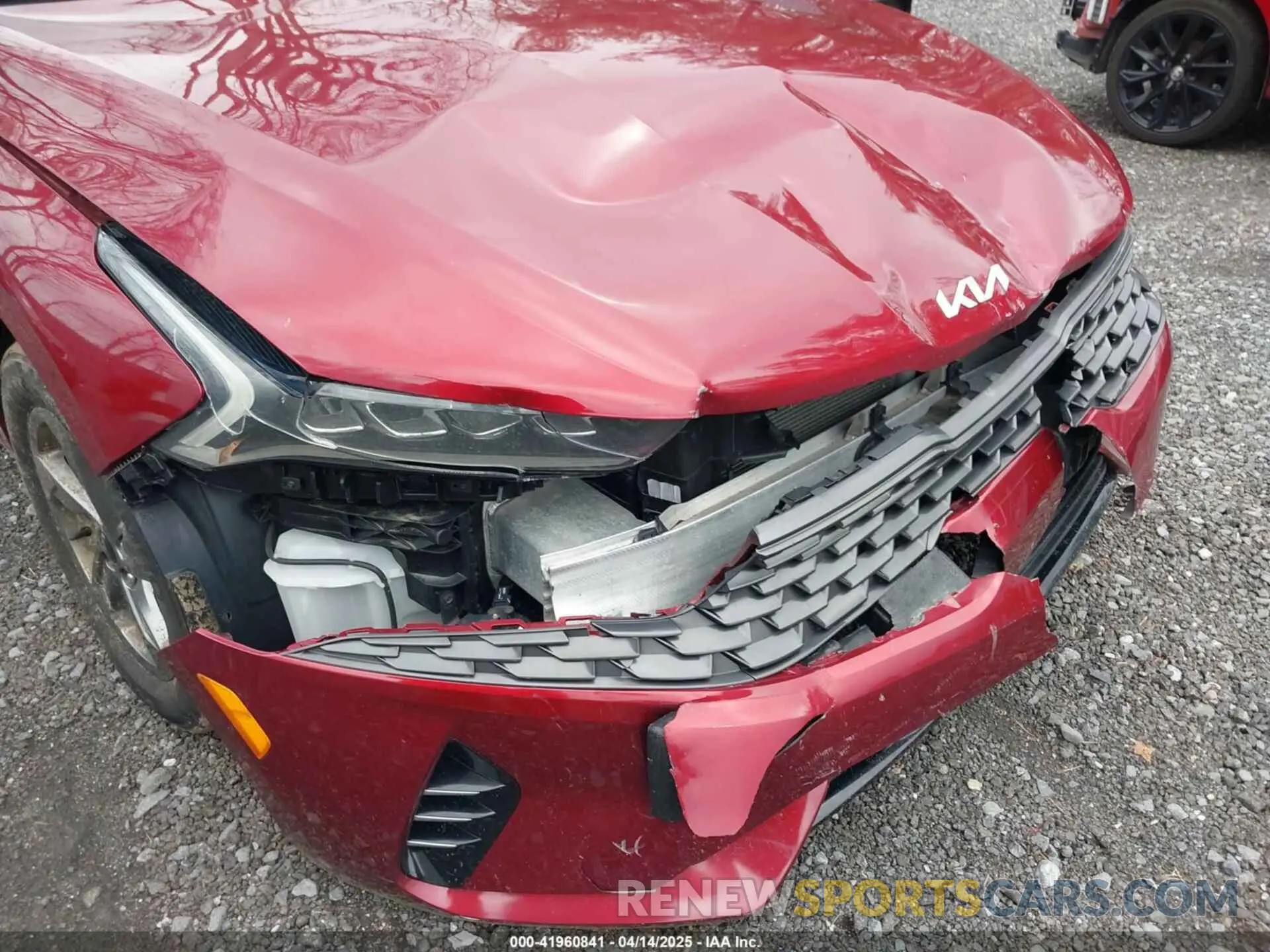 6 Photograph of a damaged car 5XXG14J2XNG103712 KIA K5 2022