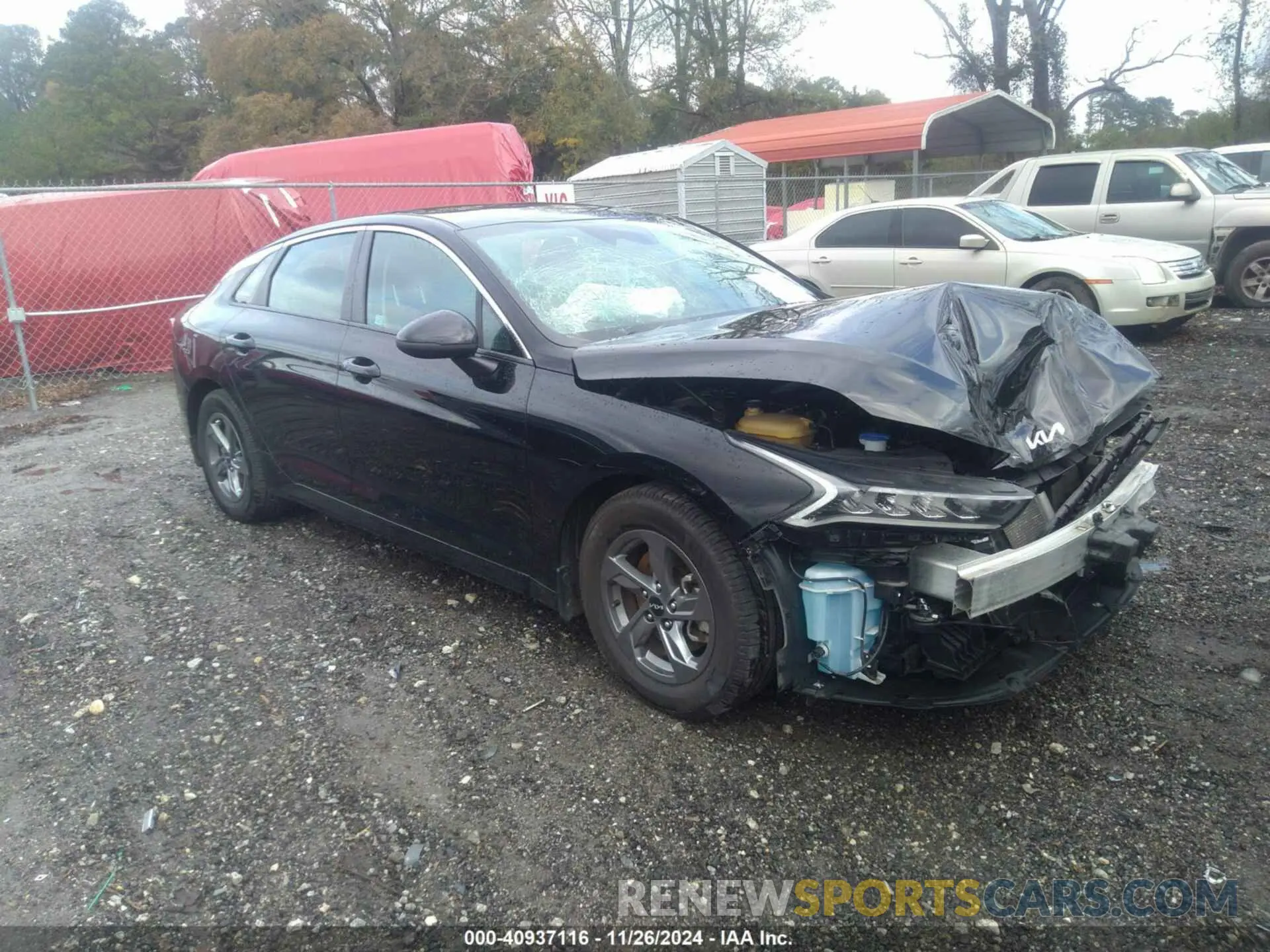 1 Photograph of a damaged car 5XXG14J2XNG132143 KIA K5 2022