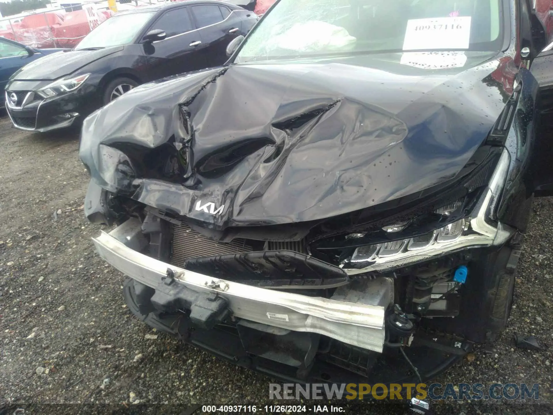 6 Photograph of a damaged car 5XXG14J2XNG132143 KIA K5 2022