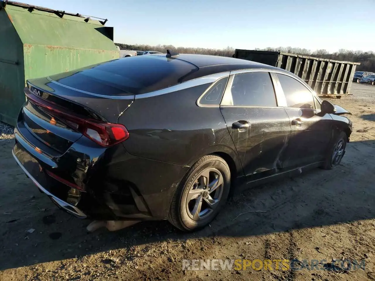 3 Photograph of a damaged car 5XXG14J2XNG139447 KIA K5 2022