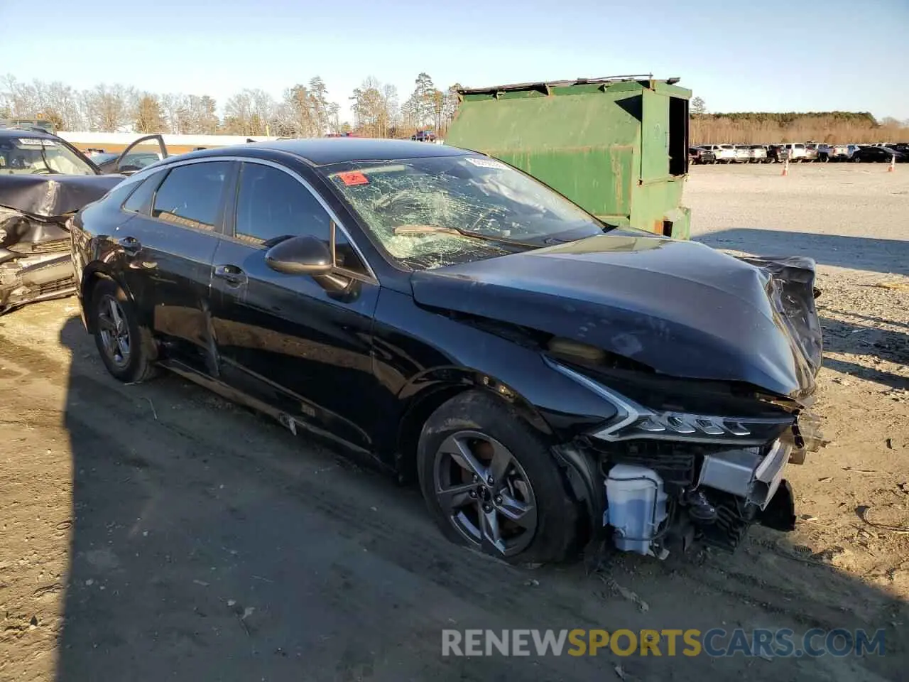 4 Photograph of a damaged car 5XXG14J2XNG139447 KIA K5 2022